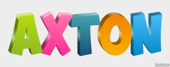 Axton テキスト効果