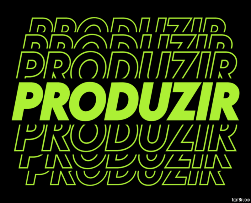 Produzir Efeito do texto