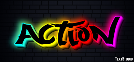 Action Effet de Texte