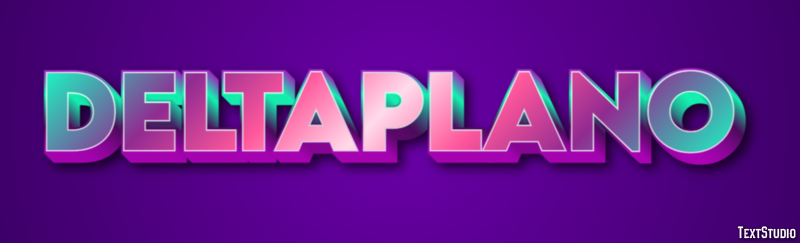 Deltaplano Effet de Texte