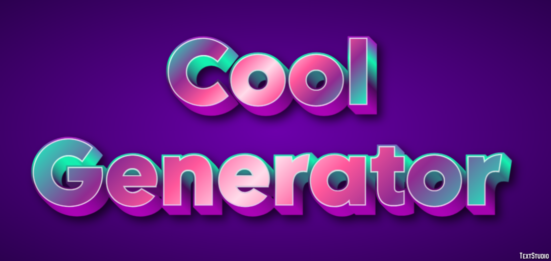 Cool Generator Text effect