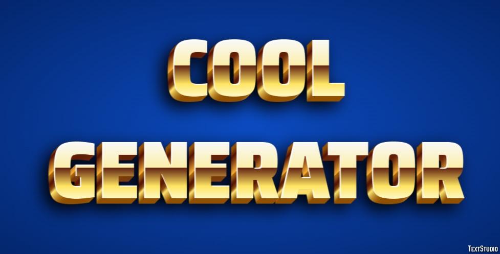 Cool Generator Text effect