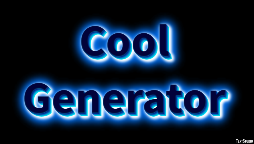 Cool Generator Text effect