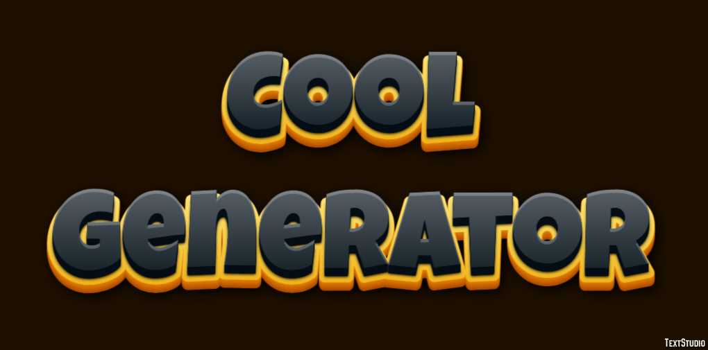 Cool Generator Effetto testo