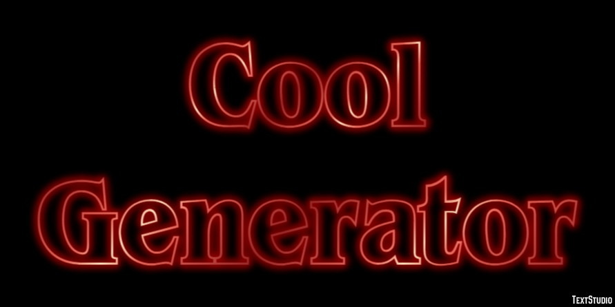 Cool Generator Texteffekt