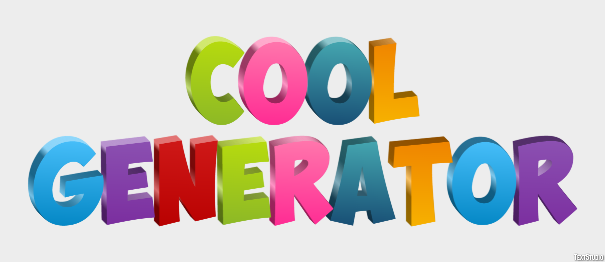 Cool Generator Text effect