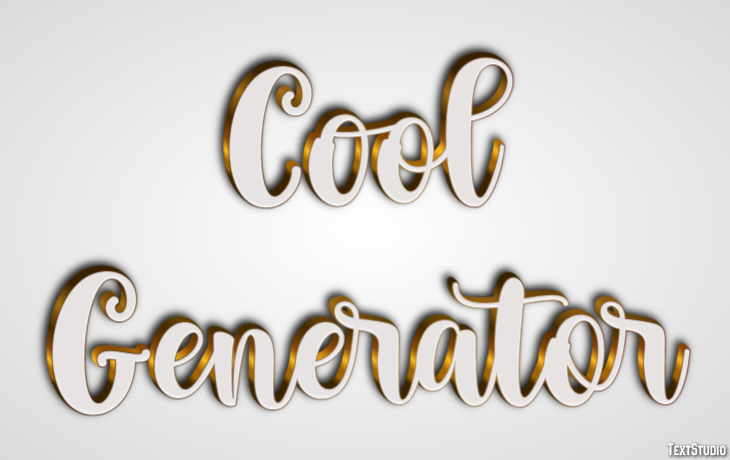 Cool Generator Text effect
