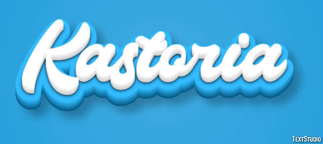 Kastoria Texteffekt