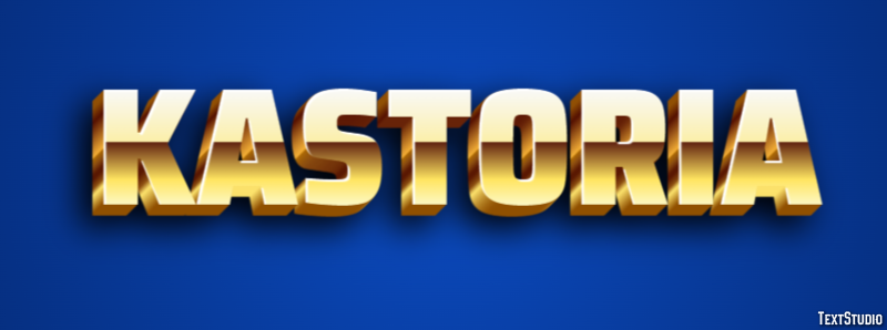 Kastoria Efekt tekstowy