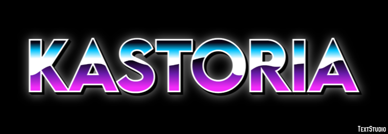 Kastoria Efecto de Texto