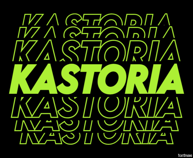 Kastoria Efekt tekstowy