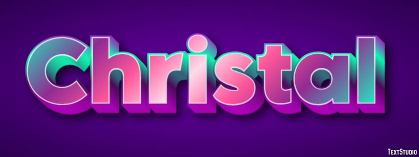 Christal Text Effect