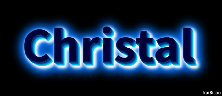 Christal Text Effect