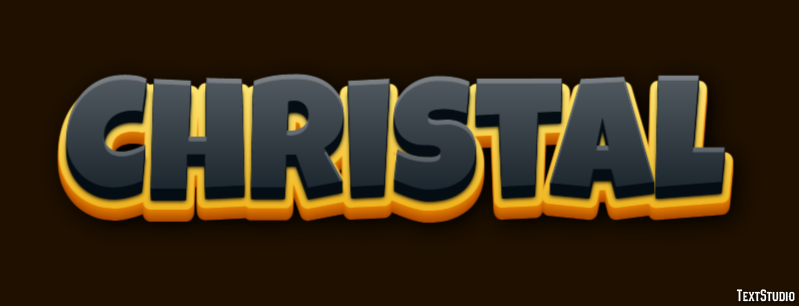 Christal Text Effect