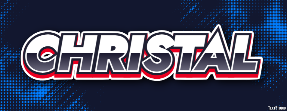 Christal Efecto de Texto