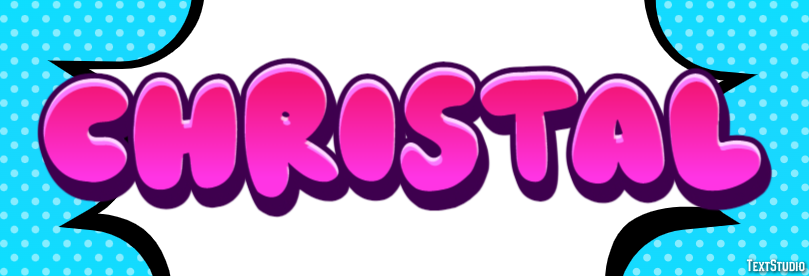 Christal Efecto de Texto
