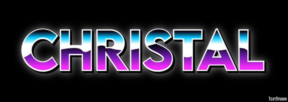 Christal Effetto testo