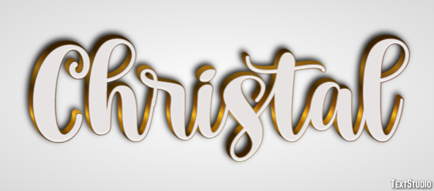 Christal Text Effect