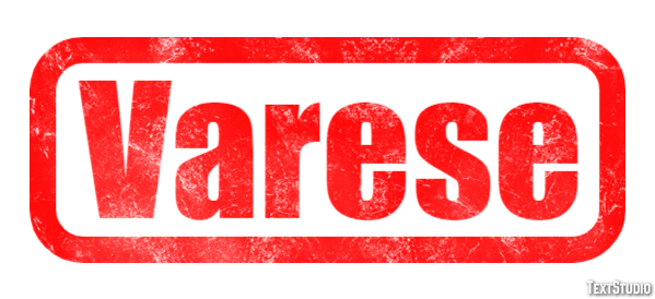 Varese Efeito de texto