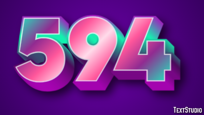 594 Texteffekt