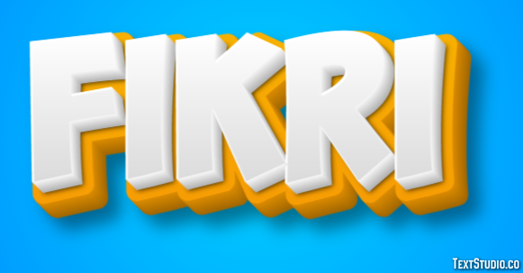 Fikri Эффект текста