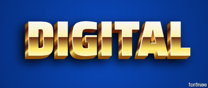 Digital Text Effect