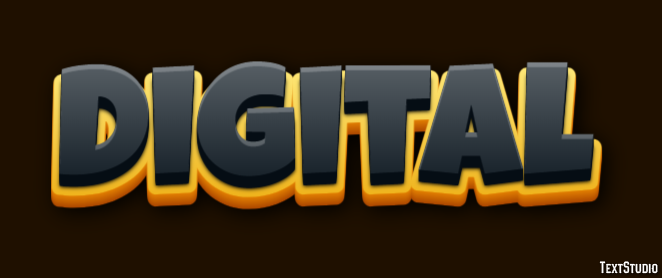Digital Text Effect