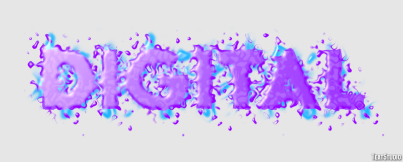 Digital Text Effect
