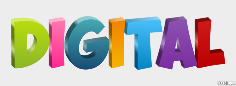 Digital Text Effect