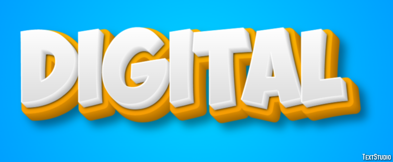 Digital Text Effect
