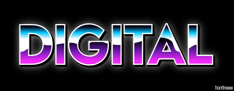 Digital Text Effect