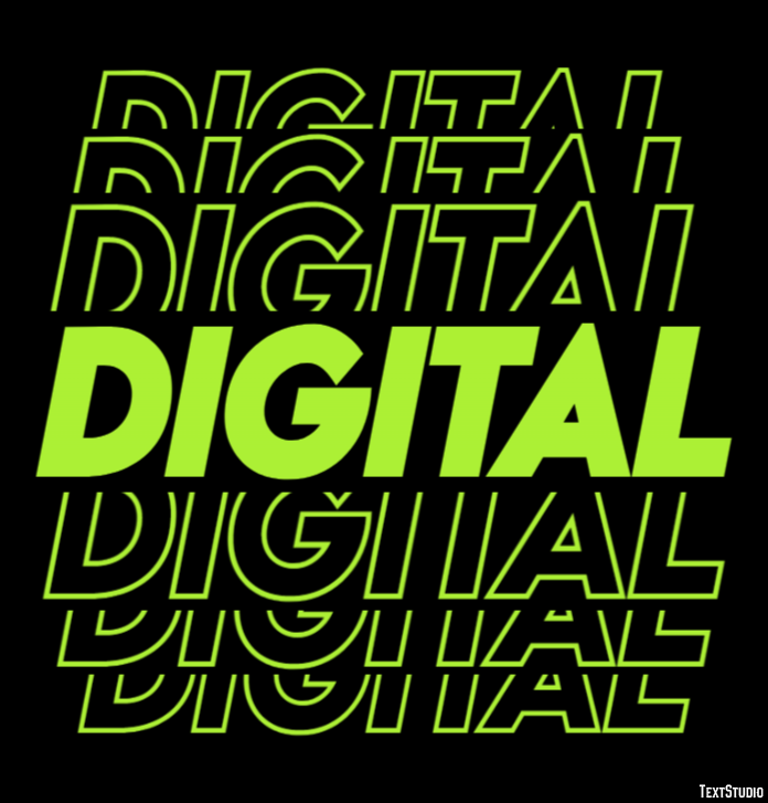 Digital Text Effect