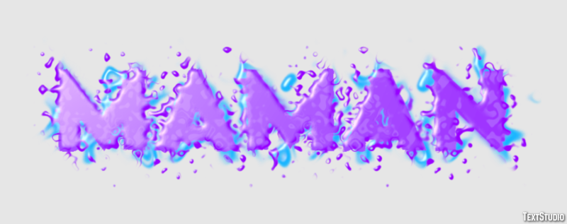 Maman Effet de texte