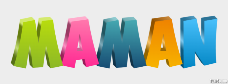 Maman Effet de Texte