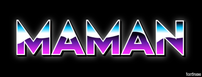 Maman Effet de texte