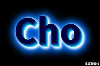 Cho Texteffekt