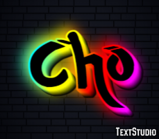 Cho Efeito de texto