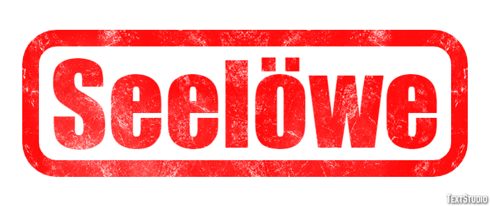 Seelöwe テキスト効果
