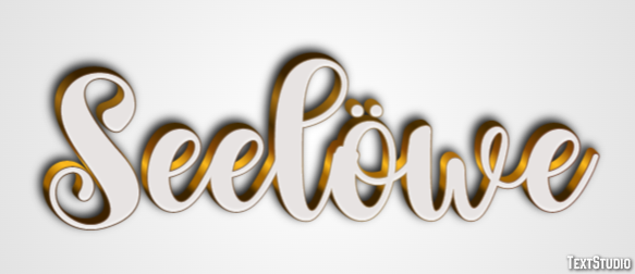 Seelöwe Texteffekt