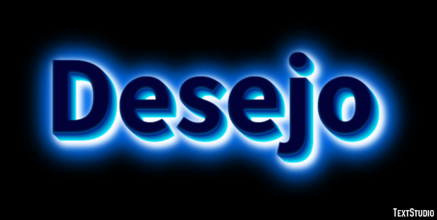 Desejo Text Effect