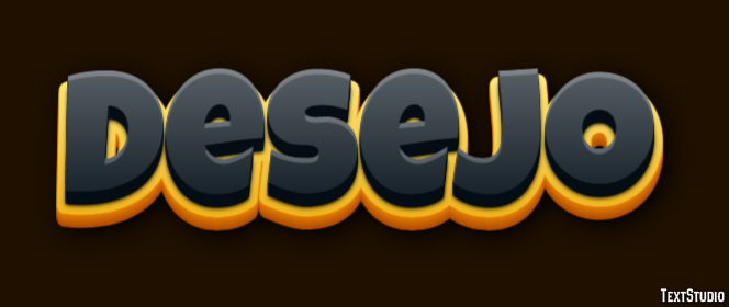 Desejo Text Effect