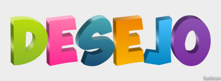 Desejo Text Effect
