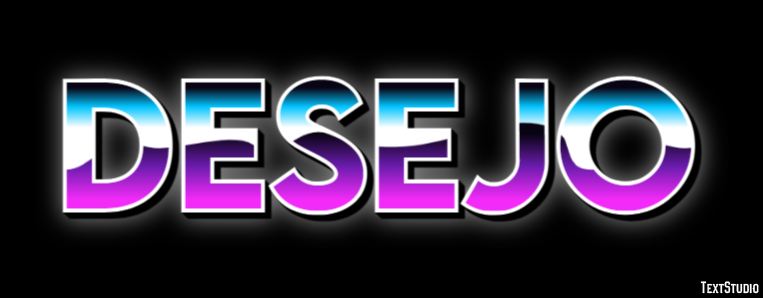 Desejo Efecto de texto