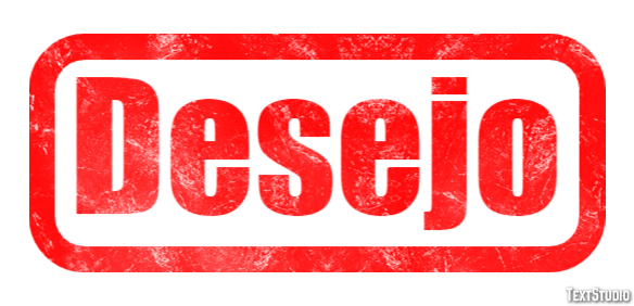 Desejo Text Effect