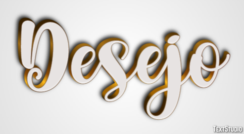 Desejo Efecto de texto