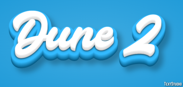Dune 2 Tekst Effect