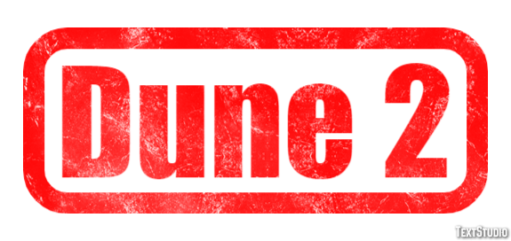 Dune 2 Tekst Effect