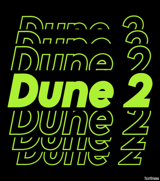 Dune 2 Tekst Effect