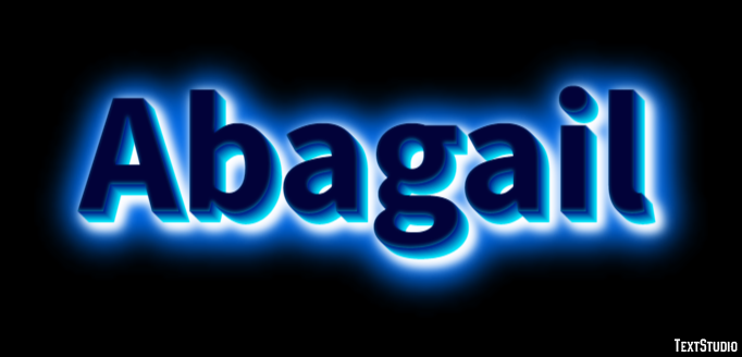 Abagail Text Effect