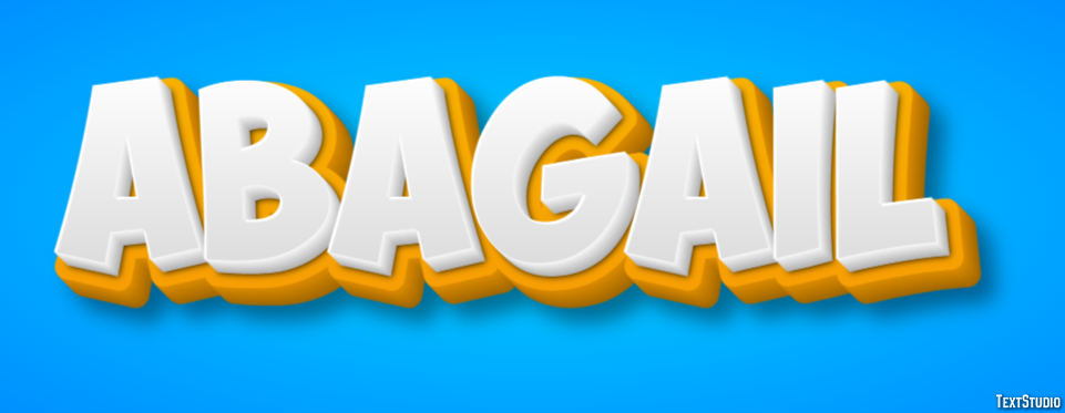 Abagail Text Effect